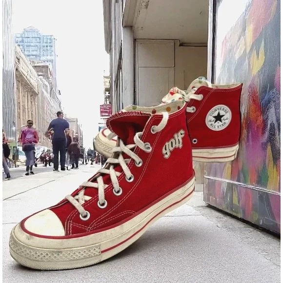 Converse Shoes Converse Golf Shoes Men Red Wang X Chuck